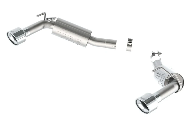 Borla 14-15 Camaro SS 6.2L V8 RWD Single Split Rr Exit ATAK Exhaust (rear section only) - Image 4