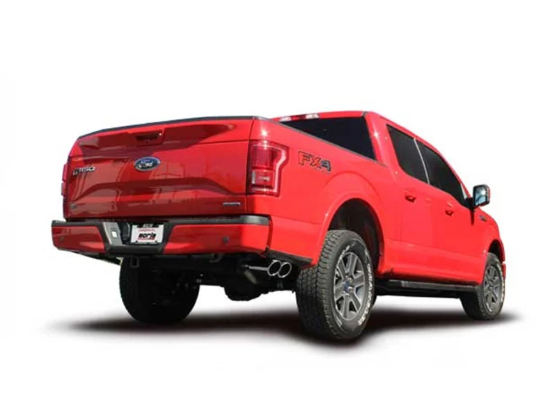 Borla 15-16 Ford F-150 3.5L EcoBoost Ext. Cab Std. Bed Catback Exhaust Touring Truck Side Exit - Image 5