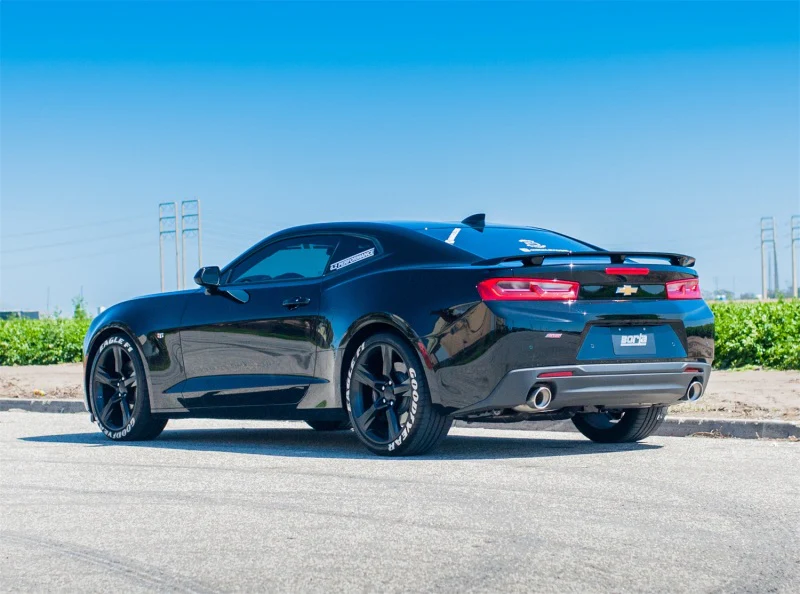 Borla 16-17 Chevy Camaro SS 6.2L ATAK Catback Single Split Rear Exit Exhaust w/Single Tips - Image 4