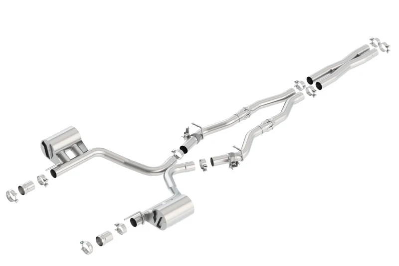 Borla 16-17 Dodge Challenger R/T 5.7L MT/AT ATAK Catback Exhaust (w/MDS Valves ONLY) - Image 2