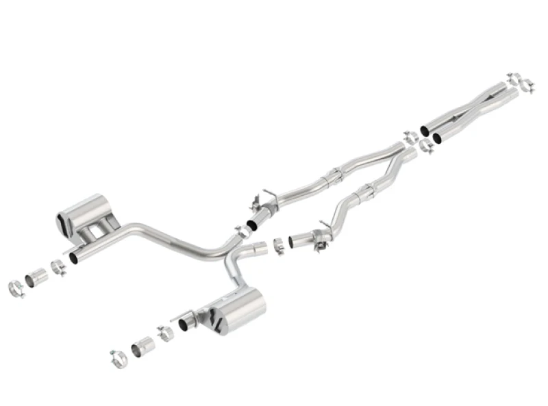 Borla 16-17 Dodge Challenger R/T 5.7L MT/AT ATAK Catback Exhaust (w/MDS Valves ONLY) - Image 3