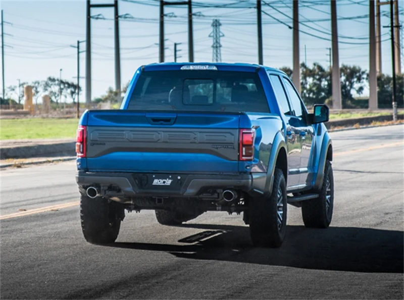 Borla 17-18 Ford Raptor 3.5L 2WD/4WD Short Bed/Extended Cab Standard Bed Resonator - Image 4