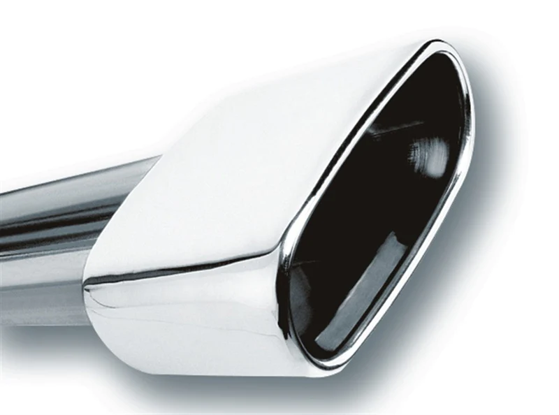 Borla 2.5in Inlet 6.69in x 3in Rectangular Rolled Angle Cut Single Inlet x 5.63in Long Exhaust Tip - Image 3
