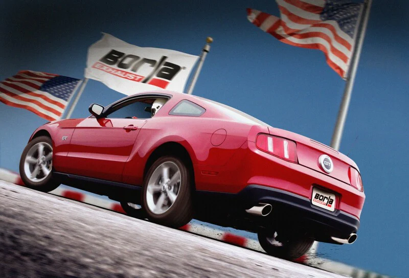 Borla 2010 Mustang GT 4.6L S-type Exhaust (rear section only) - Image 5