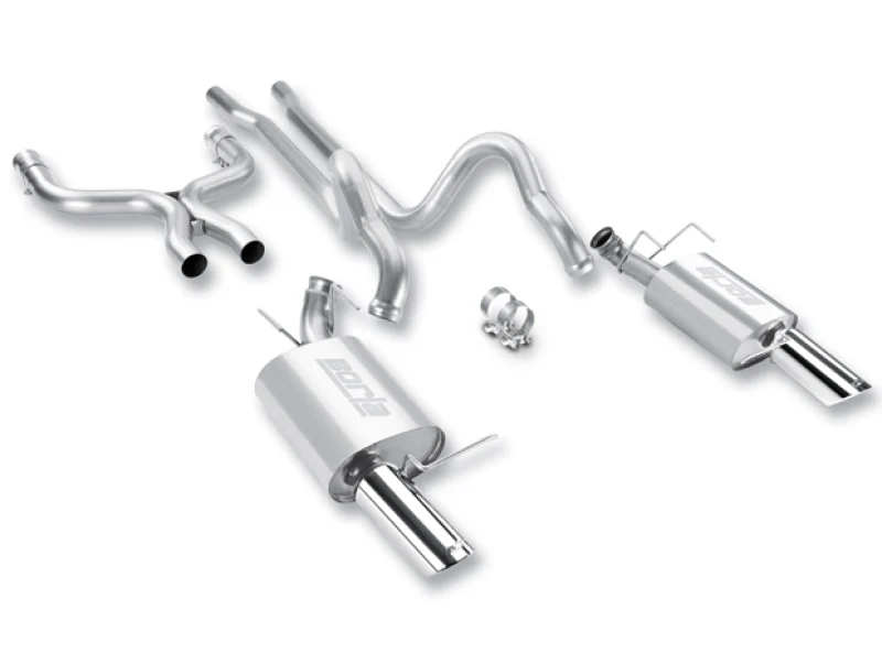 Borla 2011-2012 Mustang GT 5.0L 8cyl 6spd RWD Aggressive ATAK Catback Exhaust - Image 4
