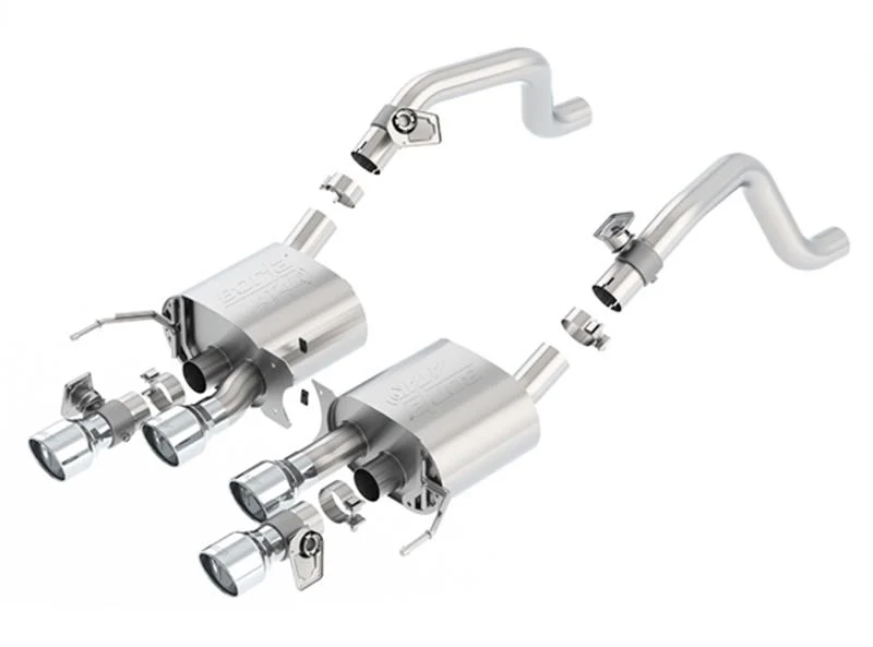 Borla 2014 Chevrolet Corvette C7 6.2L 8cyl ATAK Exhaust w/ NPP Dual Mode (rear section only) - Image 4