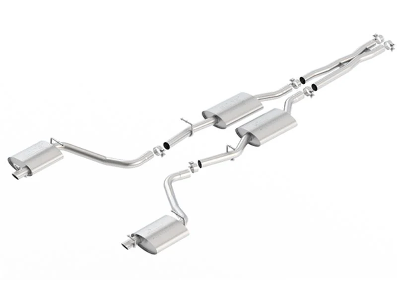 Borla 2015 Dodge Challenger 3.6L V6 ATAK Catback Exhaust No Tips Factory Valance - Image 2