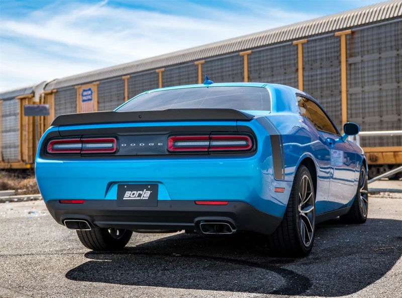 Borla 2015 Dodge Challenger SRT/392 Hemi 6.4L V8 ATAK Catback Exhaust w/ Valves Factory Bezel - Image 5