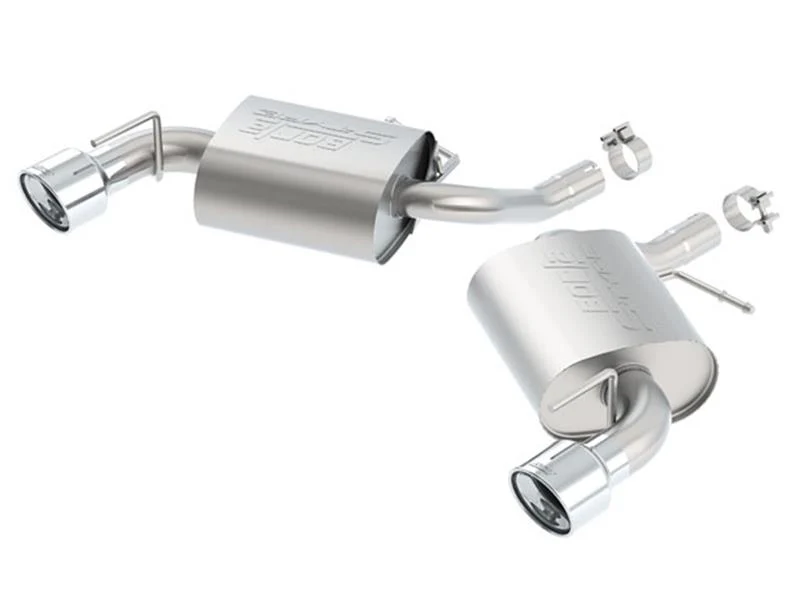 Borla 2016 Chevy Camaro 2.0L Turbo AT/MT S-Type Rear Section Exhaust - Image 2
