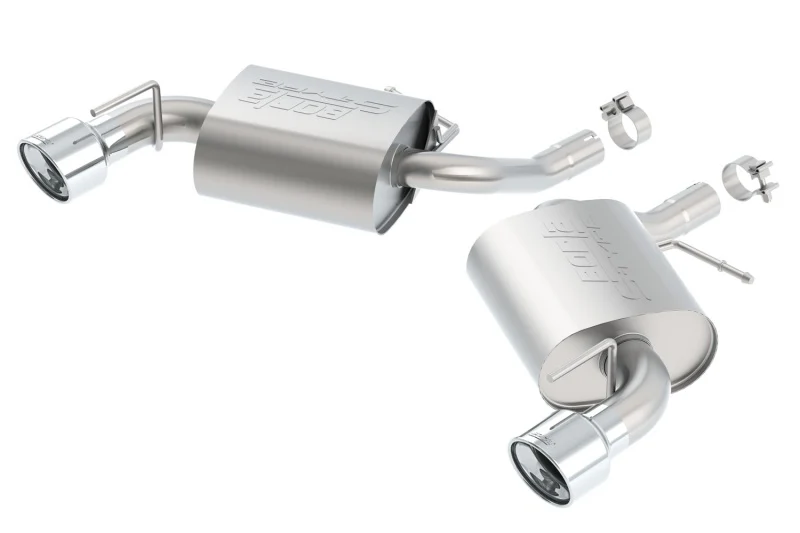Borla 2016 Chevy Camaro 2.0L Turbo AT/MT S-Type Rear Section Exhaust - Image 3