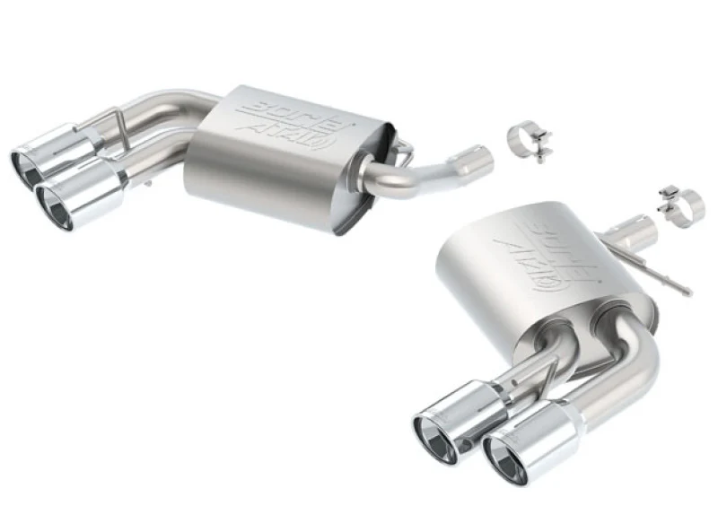 Borla 2016 Chevy Camaro V6 AT/MT ATAK Rear Section Exhaust w/o Dual Mode Valves - Image 3