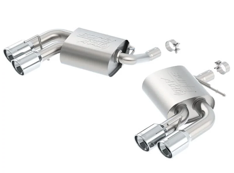 Borla 2016 Chevy Camaro V6 AT/MT ATAK Rear Section Exhaust w/o Dual Mode Valves - Image 4