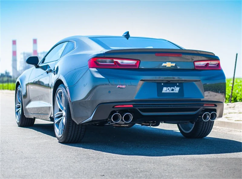 Borla 2016 Chevy Camaro V6 AT/MT ATAK Rear Section Exhaust w/o Dual Mode Valves - Image 5