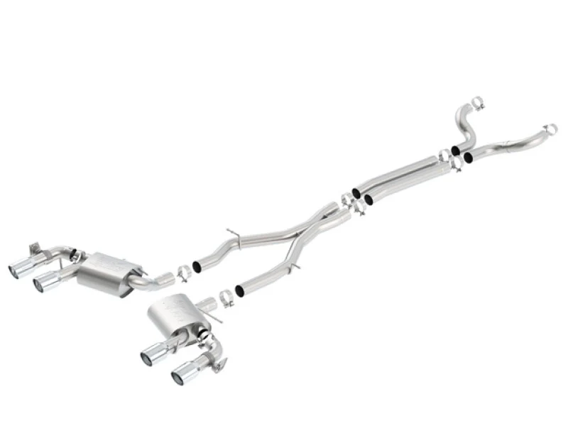 Borla 2017+ Chevy Camaro ZL1 6.2 ATAK Catback Exhaust w/ Dual Split Rear Exit - Image 2