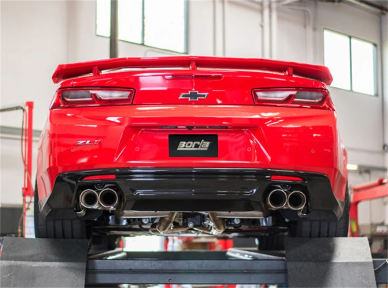 Borla 2017+ Chevy Camaro ZL1 6.2L S-Type Catback Exhaust w/ Dual Split Rear Exit - Image 4