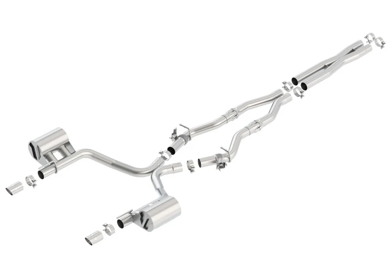 Borla 2017 Dodge Charger R/T 5.7L ATAK Catback Exhaust w/o Tips (w/MDS Valves ONLY) - Image 3