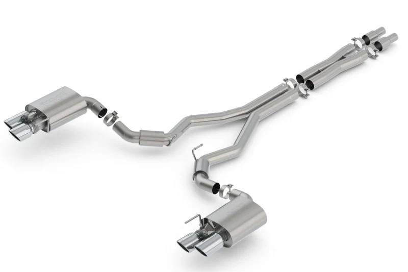 Borla 2018 Ford Mustang GT 5.0L AT/MT 3in S-Type Catback Exhaust w/ Valves - Image 2