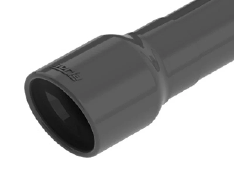 Borla 2018 Jeep Wrangler JL/JLU 3.6L 2DR/4DR ATAK SS Axle Back Black Coated Exhaust w/3.5in Tips - Image 3