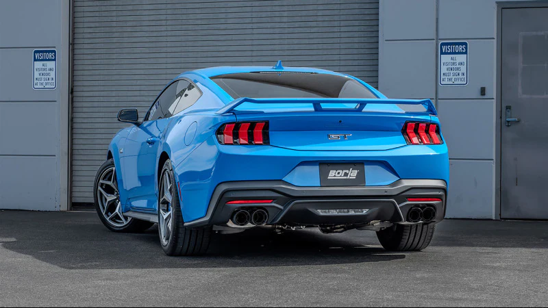 Borla 2024 Ford Mustang GT 5.0L V8 w/ Active Exhaust ATAK Cat-Back Exhaust System - Carbon Fiber - Image 2
