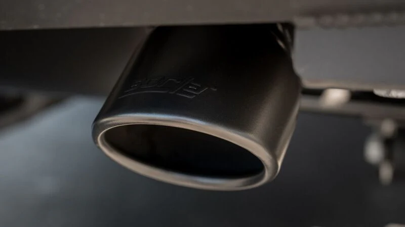 Borla 21-22 Ford Bronco 2.7L V6 4WD Touring Axle Back Exhaust w/ Black Coated Tips - Image 2