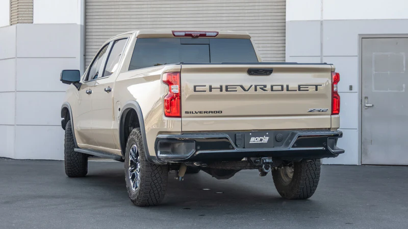 Borla 22-23 Chevrolet Silverado 1500 ZR2 & AT4X 6.2L CC SB 147.5in WB S-Type Cat-Back - Image 3