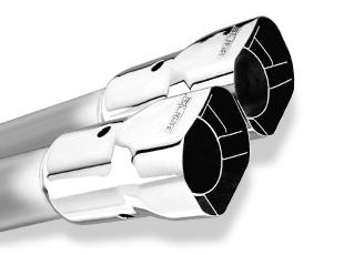 Borla 3in Inlet 4.25in Round Rolled Angle Cut x 4in Long Universal Exhaust Tips - Image 4