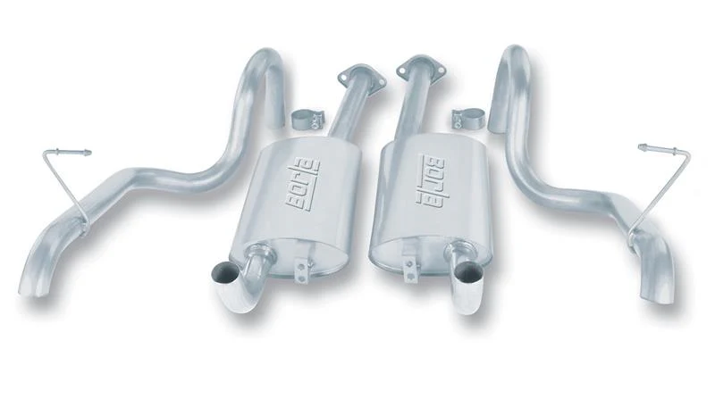 Borla 87-93 Ford Mustang GT 5.0L 8cyl SS Catback Exhaust - Image 4