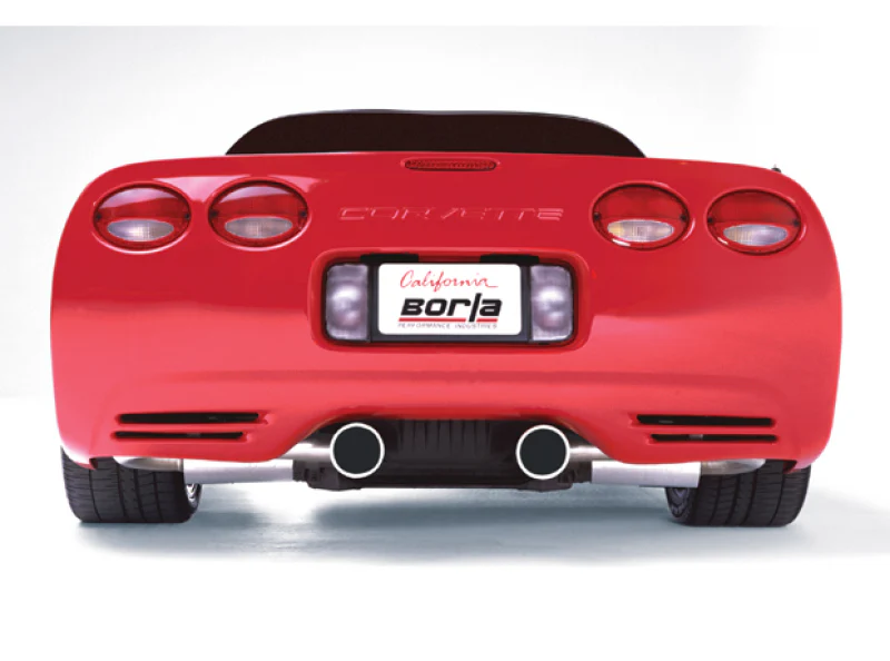 Borla 97-04 C5 Corvette (incl Z06) 5.7L V8 AT/MT Aggressive Stinger Cat-Back Exhaust - Image 6