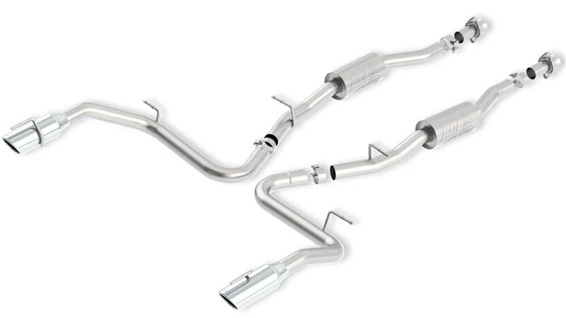 Borla 99-04 Ford Mustang Cobra 4.6L/5.4L V8 MT RWD ATAK SS Catback Exhaust - Image 2