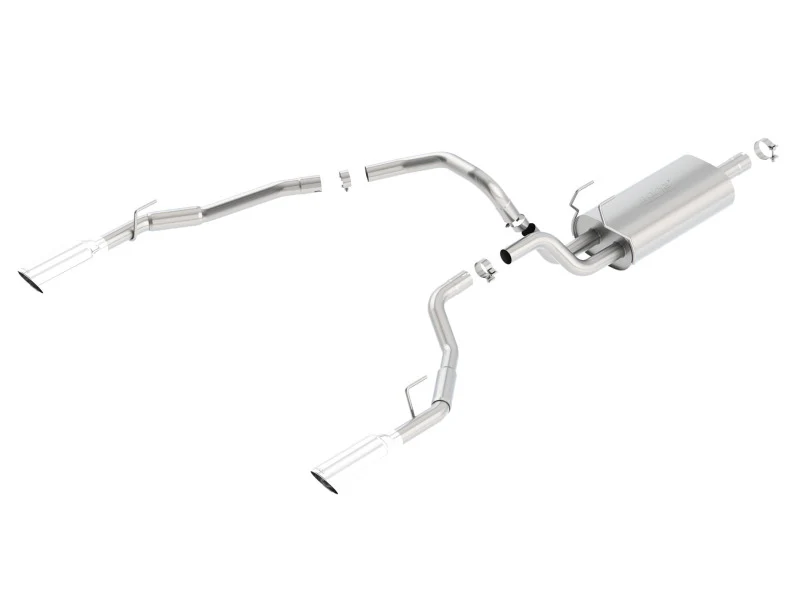 Borla Cat-Back Touring 09-15 Ram 1500 5.7L EC SB Truck Single Spilt Rear Exit Through Bumper - Image 2