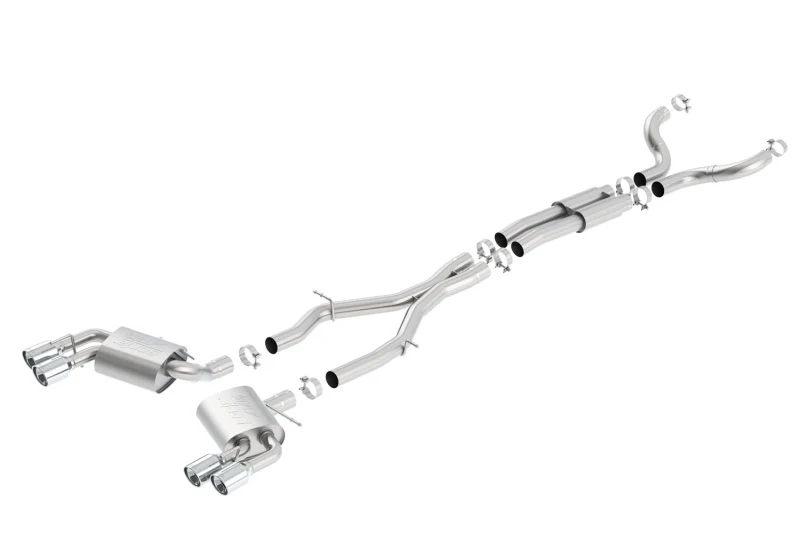 Borla Chevy 16-17 Camaro 6.2L ATAK Catback w/ Dual Tips (NPP) Dual Split Rear Exit - Image 2