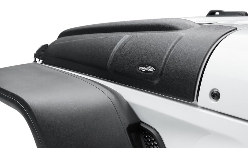 Bushwacker 07-18 Jeep Wrangler JK/JKU Trail Armor Hood Armor (3pc Set) - Tex. Black - Image 6