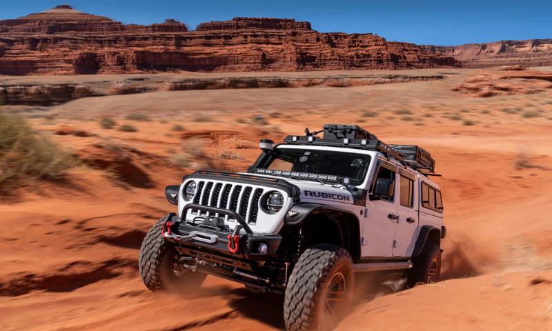 Bushwacker 20-21 Jeep Gladiator Trail Armor Rocker Panel - Image 3