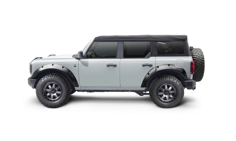 Bushwacker 2021+ Ford Bronco 4-Door Pocket Style Flares 4pc - Black - Image 10