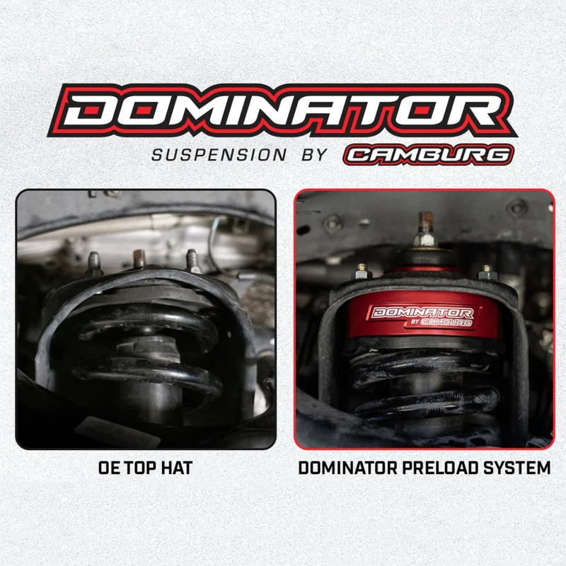Camburg 22-24 Toyota Tundra 2wd /4wd Dominator Preload Spacer Kit - Image 10