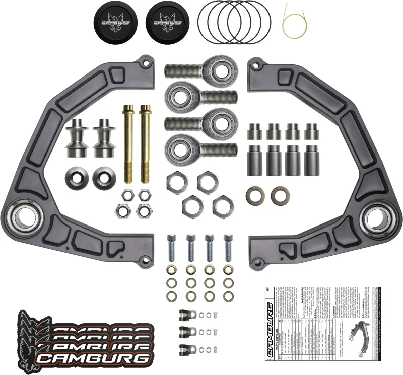 Camburg Toyota Tundra 2WD/4WD 22-23 KINETIK V2 Performance Billet Uniball Upper Arms - Image 5