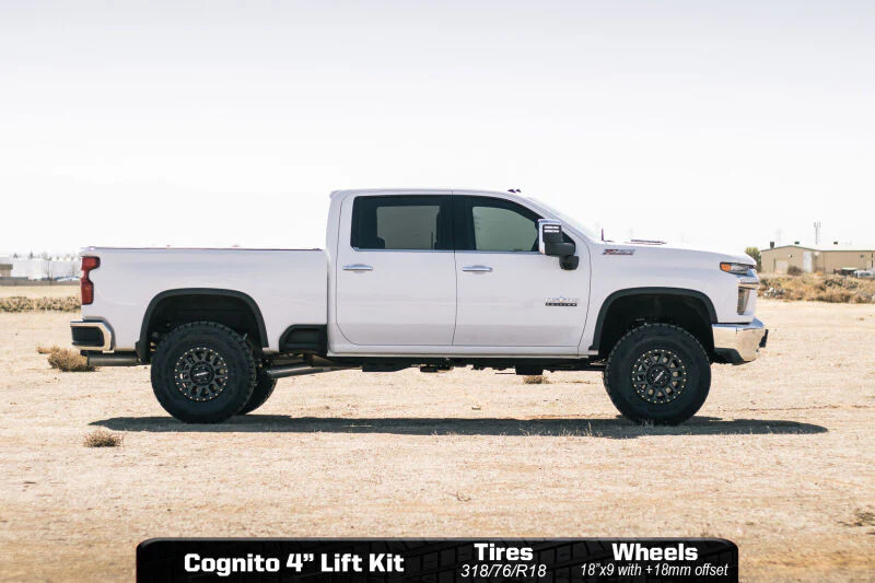 Cognito 20-24 Chevy/GMC Silv/Sierra 2500/3500 HD 2WD/4WD 4in Elite Lift Kit w/ Elka 2.5 RR Shocks - Image 4