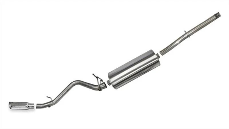 Corsa 14-19 Chevy Silverado Crew Cab/Short Bed 1500 5.3L V8 Sport Cat Back Single Side Exhaust Exit - Image 4