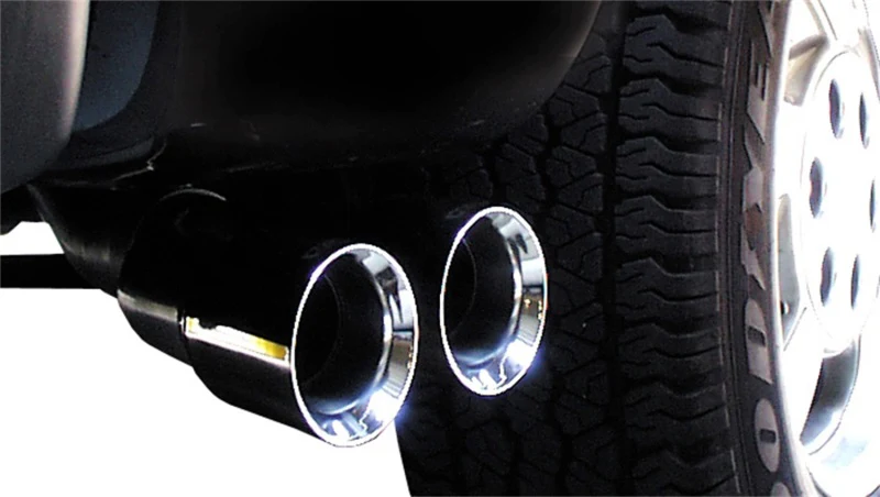 Corsa 1999-06 Chevrolet Silverado Reg. Cab/Short Bed 1500 4.8L V8 Polished Touring Cat-Back Exhaust - Image 5