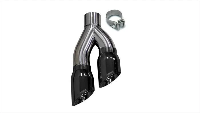 Corsa 1999-2006 Universal Stainless Steel Twin 4.0in Black PVD Pro-Series Tip - Image 3