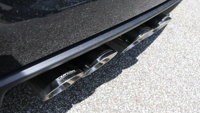 Corsa 2005-2007 Chevrolet Corvette (C6) 6.0L/6.2L Polished Xtreme Axle-Back Exhaust w/4.5in Tips - Image 2