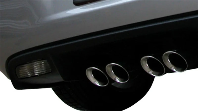 Corsa 2005-2007 Chevrolet Corvette C6 6.0L V8 Polished Sport Axle-Back Exhaust - Image 5
