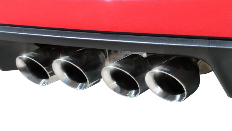 Corsa 2005-2007 Chevrolet Corvette C6 6.0L V8 Polished Xtreme Axle-Back Exhaust - Image 5