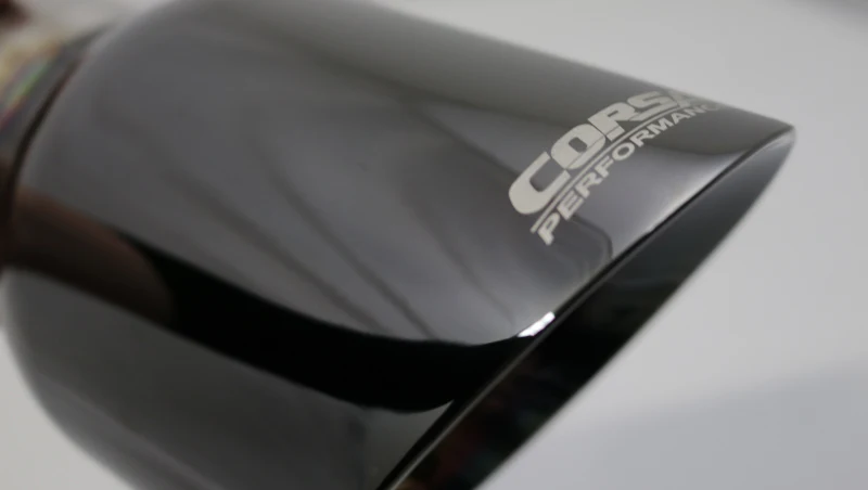 Corsa 2009-2019 Single Universal 3.0in Inlet / 4.5in Outlet Black PVD Pro-Series Tip Kit - Image 5