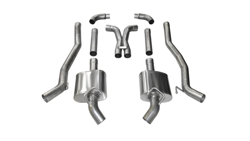 Corsa 2011-2013 Chevrolet Camaro SS 6.2L V8 Manual Xtreme 3in Cat-Back (No Tips Uses Factory Bezels) - Image 2