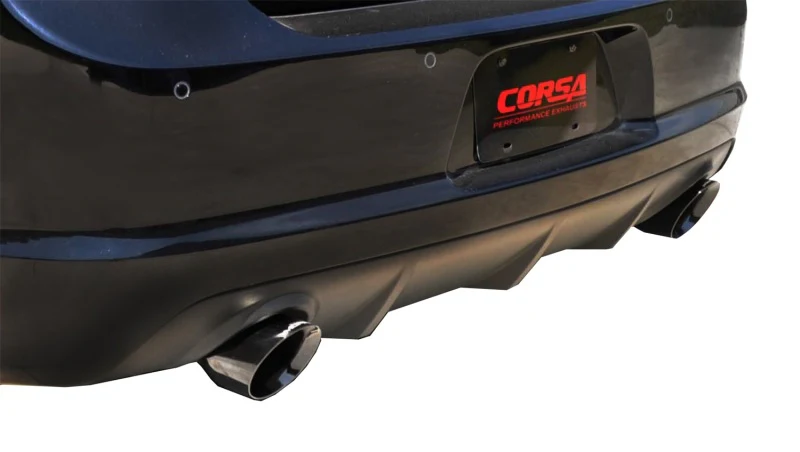 Corsa 2012-2014 Dodge Charger SRT-8 6.4L V8 Black Xtreme Cat-Back Exhaust - Image 6
