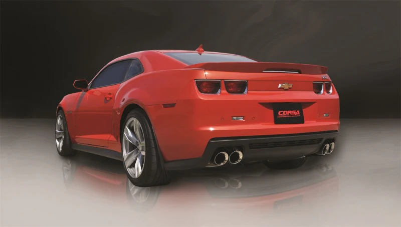 Corsa 2012-2015 Chevrolet Camaro Coupe ZL1 6.2L V8 Polished Sport Cat-Back + XO Exhaust - Image 6