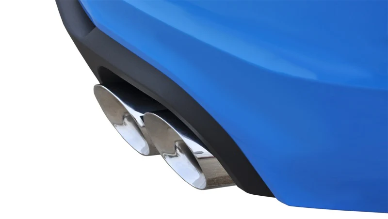 Corsa 2013-2014 Ford Mustang Shelby GT500 5.8L V8 Polished Sport Axle-Back Exhaust - Image 5