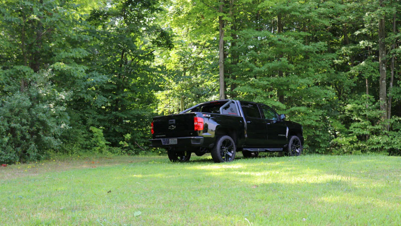 Corsa 2014-2019 Chevy Silverado 1500 5.3L V8 CC / SB 3in Single Side Exit Touring Cat-Back Exhaust - Image 3