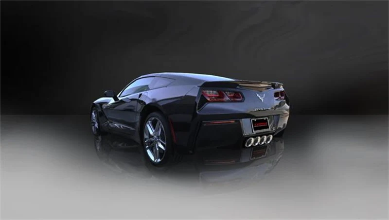 Corsa 2014-2019 Corvette C7 Coupe 6.2L V8 AT/MT 2.75in Valve-Back Dual Rear Exit Polished Xtreme Exh - Image 4